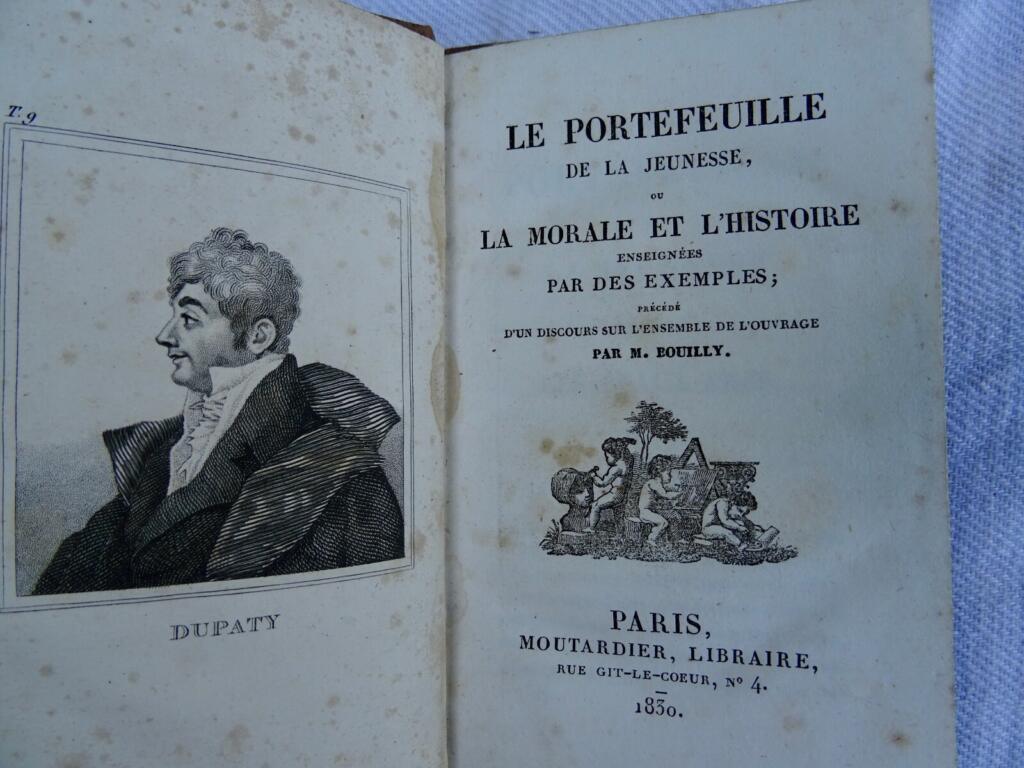 Moralische Erzählungen für die Jugend von Bouilly, 1830