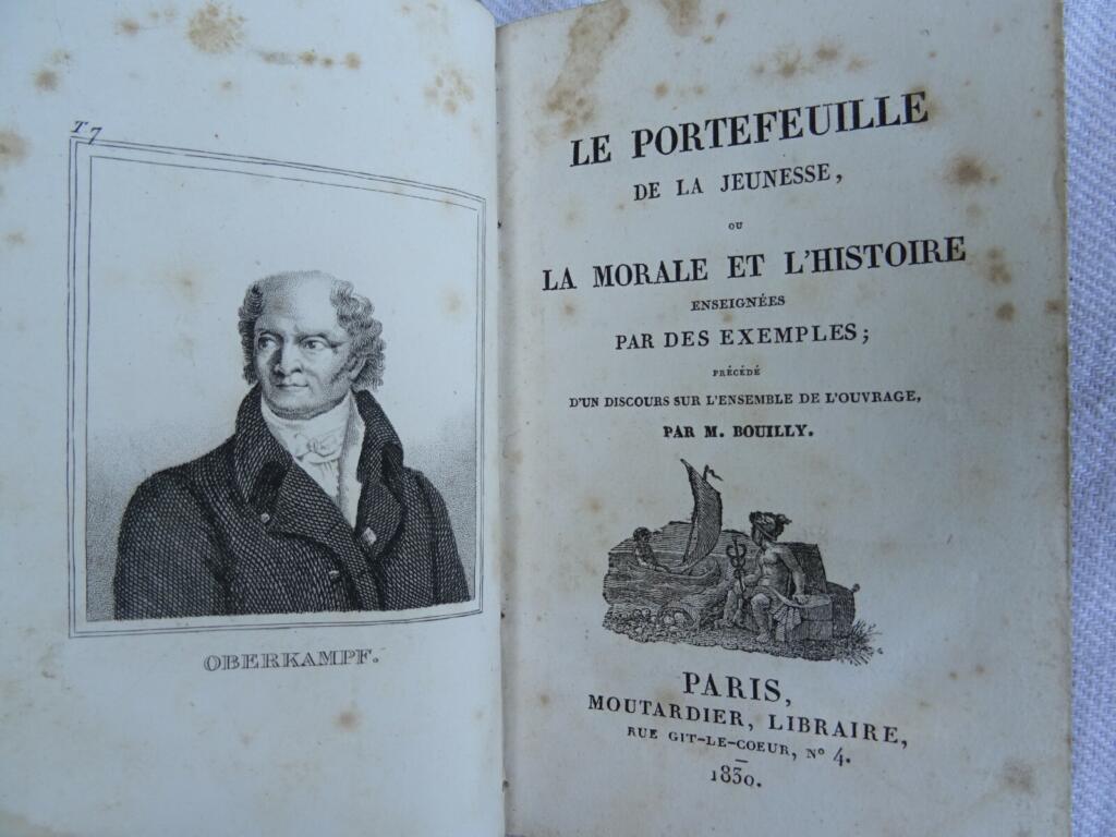 Moralische Erzählungen für die Jugend von Bouilly, 1830