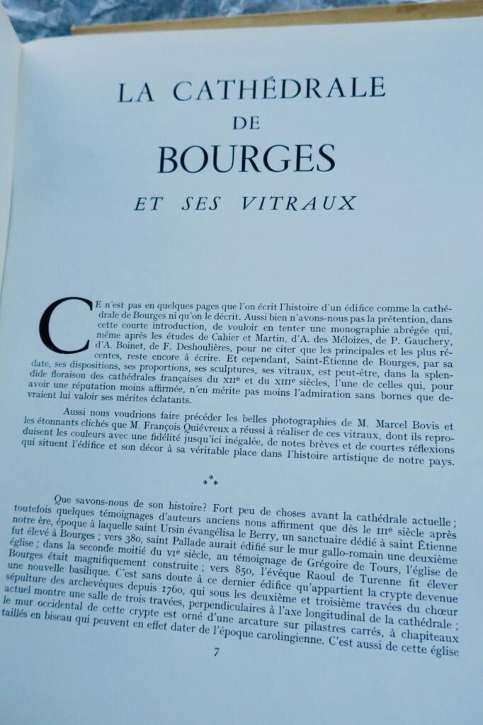 Der Dom von Bourges und seine Glasfenster