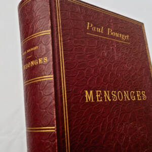 BOURGET Paul Mensonges 1895