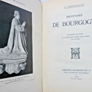 Bourgogne Histoire de Bourgogne 1909