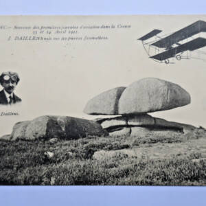 BOUSSAC souvenir des premières journées d'aviation dans la creuse 23