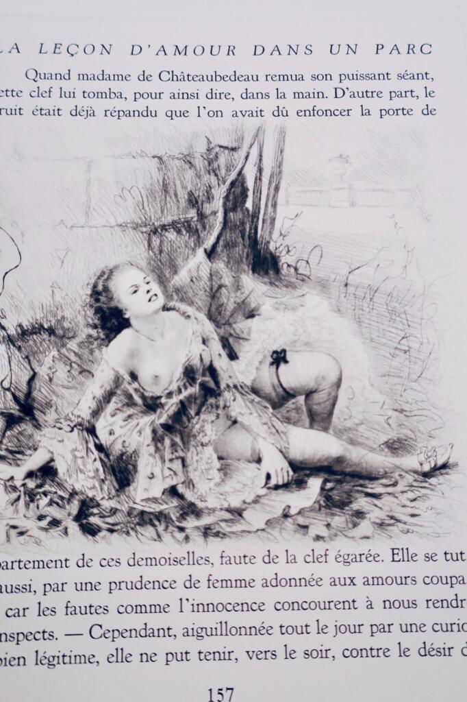 BOYLESVE René La Leçon d’Amour dans un parc & la nouvelle… ill-Bécat