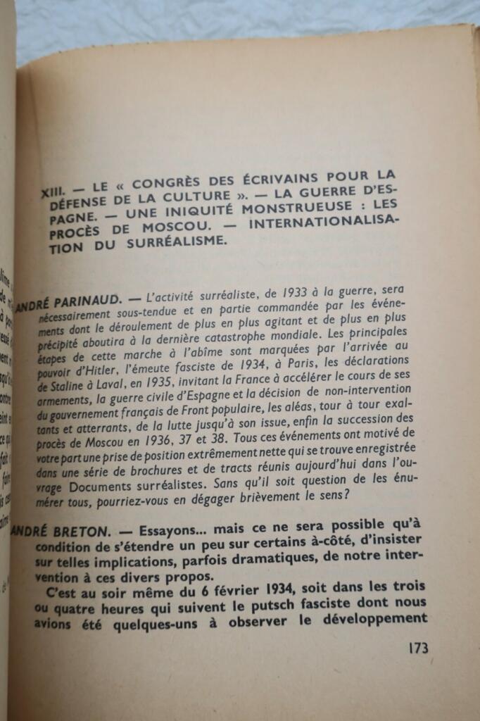 Interviews mit André Breton