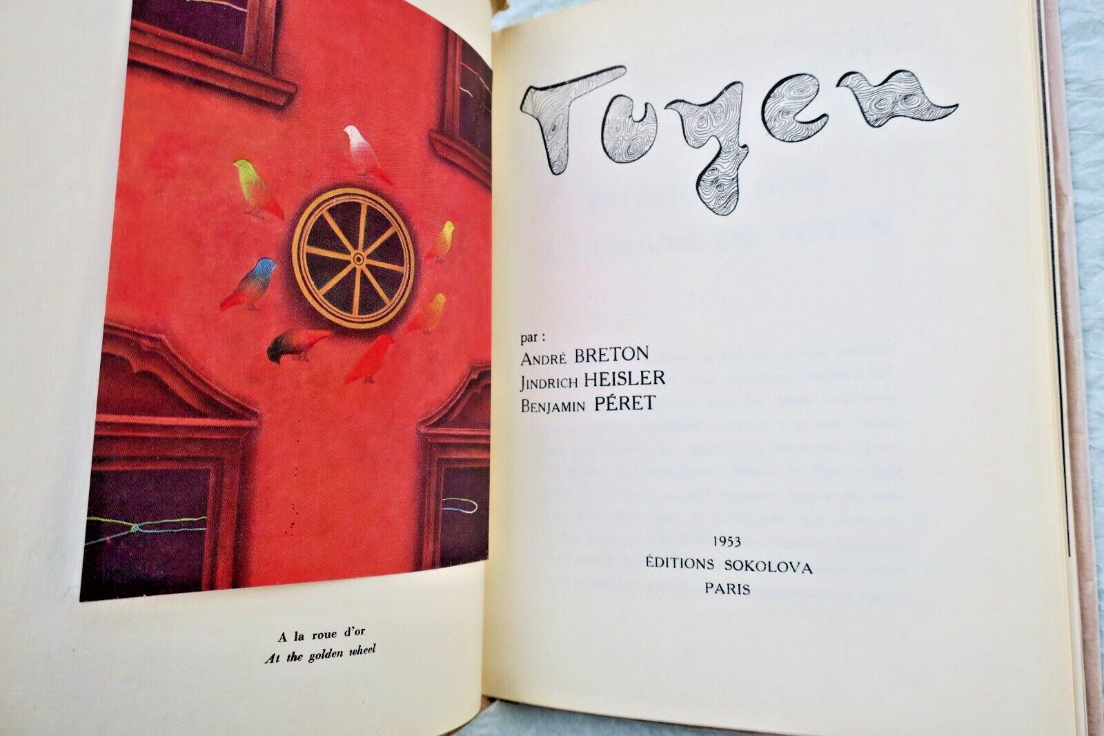 Surrealist Artist Monograph: TOYEN<span class="lla-card-orig-wrap"><span class="lla-card-orig">❦ Breton, André – Heisler, Péret, Toyen TOYEN</span></span> - La Librairie Antique