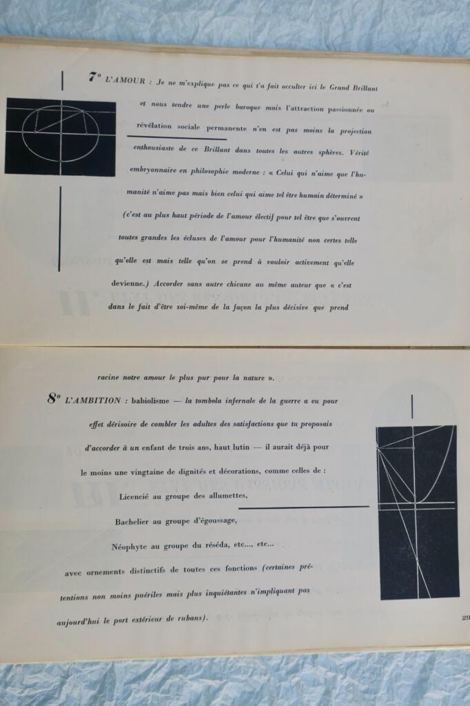 surrealistischer BRETON (André). Ode an Charles Fourier. 1947