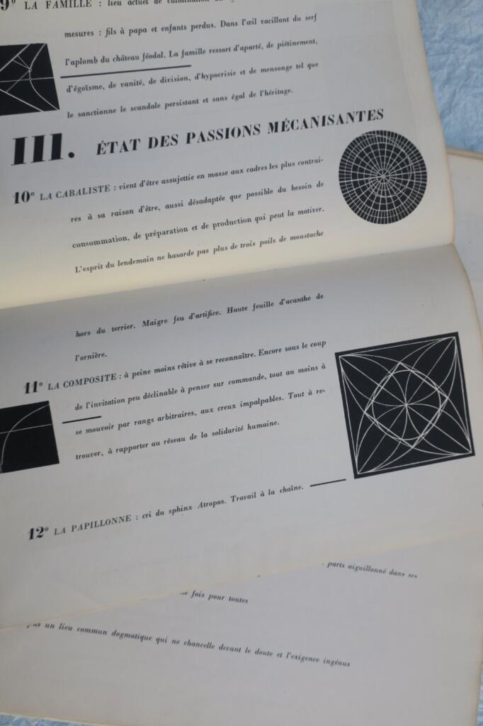 surrealistischer BRETON (André). Ode an Charles Fourier. 1947