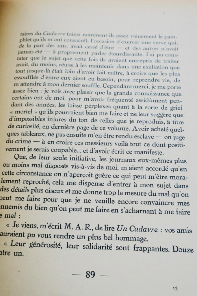 André Breton's Second Surrealist Manifesto