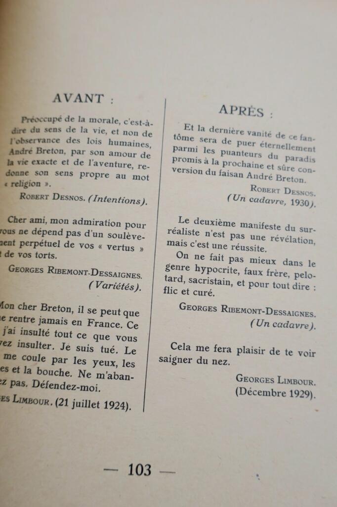 André Breton's Second Surrealist Manifesto