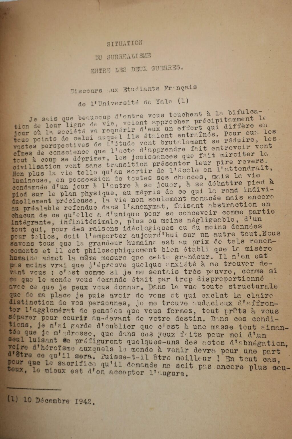 Surrealismus zwischen den Weltkriegen