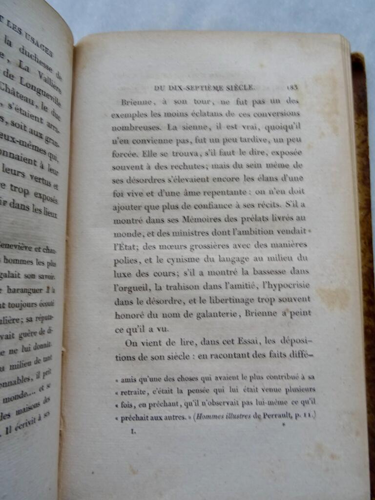 BRIENNE (comte de). Mémoires inédits de Louis-Henri de Loménie 1828