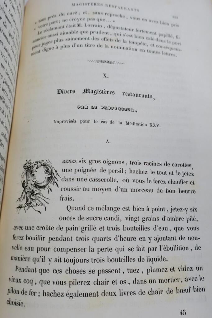 BRILLAT-SAVARIN’s gastronomic masterpiece