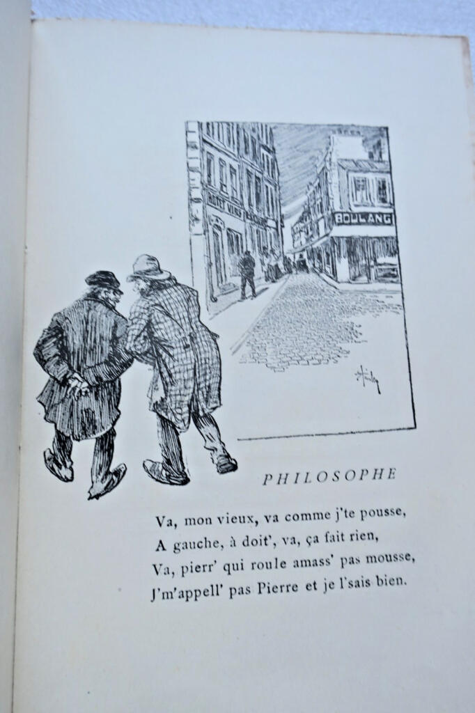 Bruants Straßenlieder mit Steinlen-Illustrationen