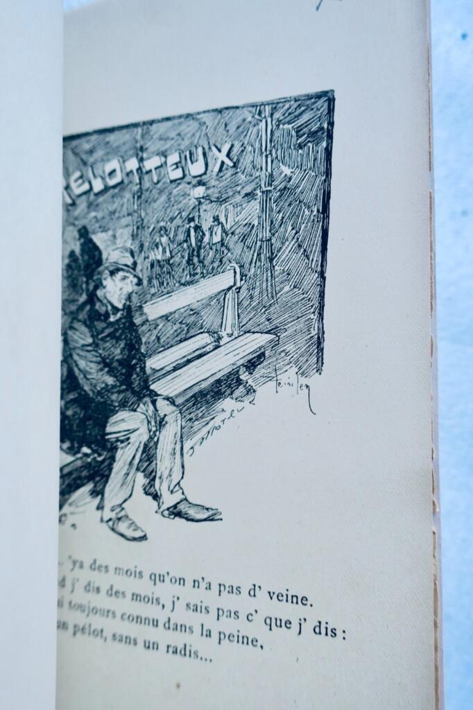 Bruants Straßenlieder mit Steinlen-Illustrationen