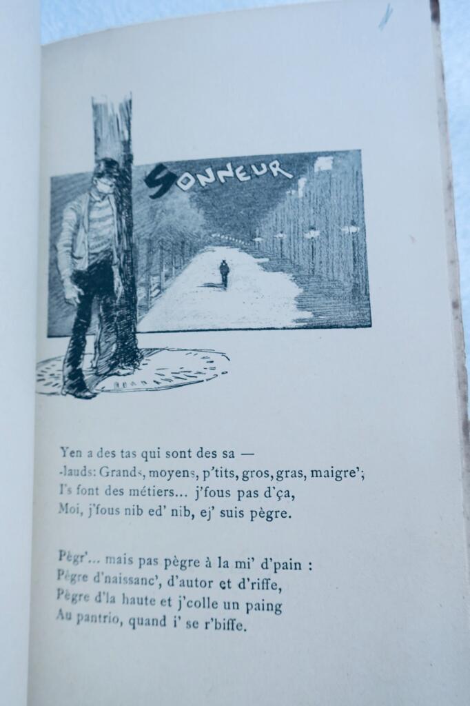 Bruants Straßenlieder mit Steinlen-Illustrationen