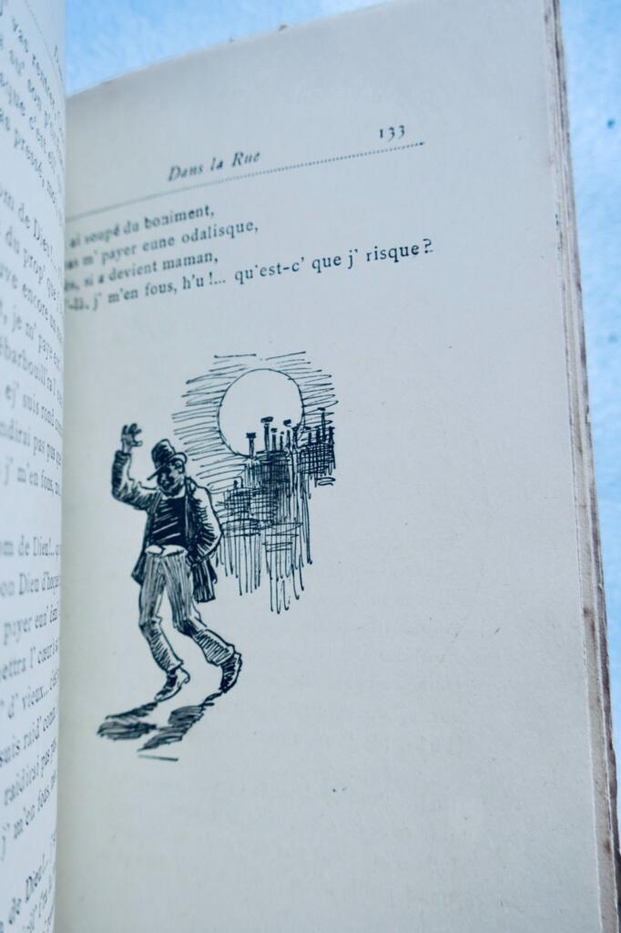 Bruants Straßenlieder mit Steinlen-Illustrationen