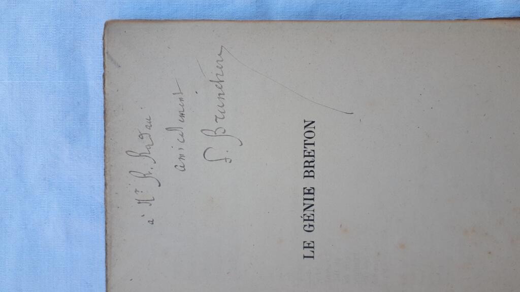 Breton Genius: A Lecture on French Literary Spirit