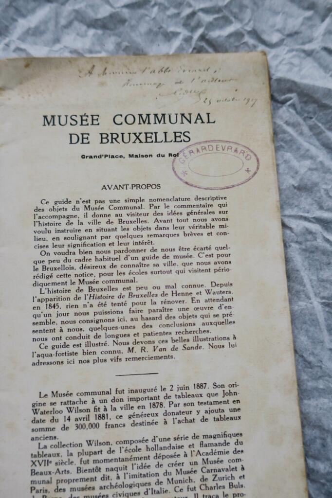Führer durch das Brüsseler Stadtmuseum