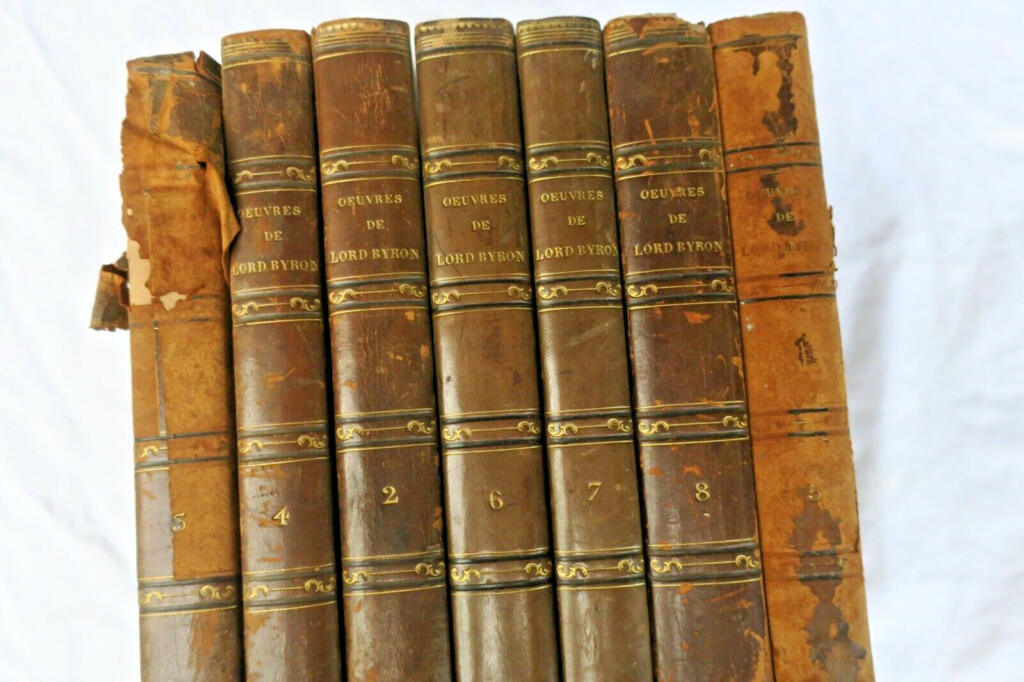 BYRON LORD OEUVRES DE LORD BYRON 1822