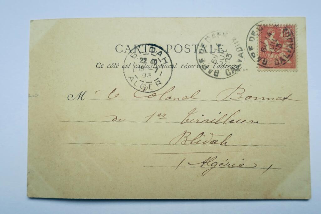 Caen 1903 - Saint-Julien Trenches, Colonel Riflemen Algeria