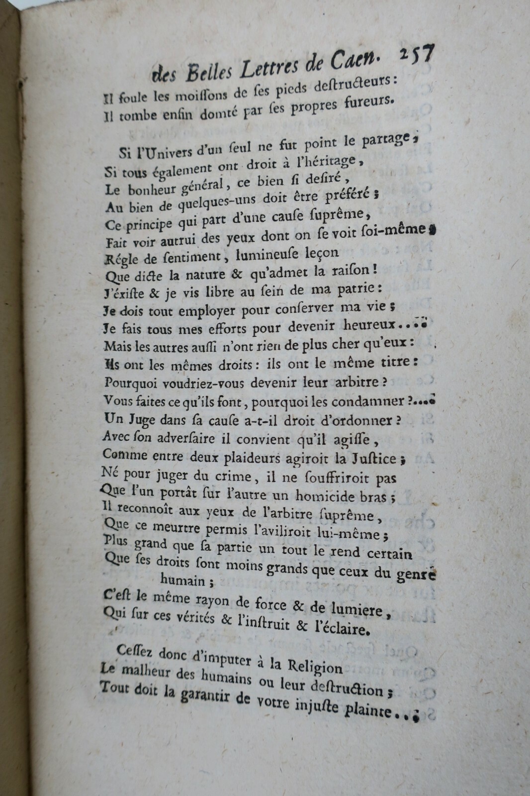 Akademiegedächtnisse von Caen 1755 - Image 5