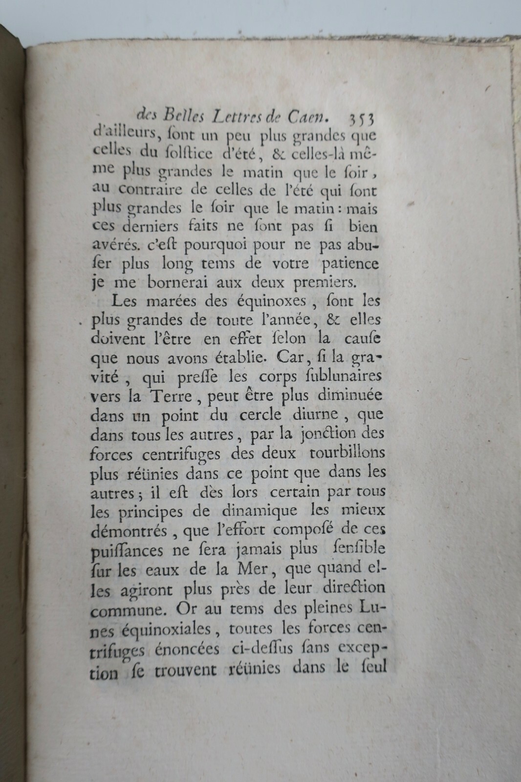 Akademiegedächtnisse von Caen 1755 - Image 3