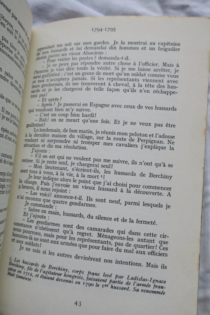 CAHIERS DU COLONEL GIRARD 1766-1846