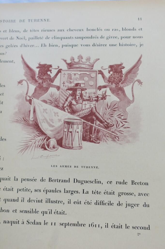 Military biography of Turenne for children
