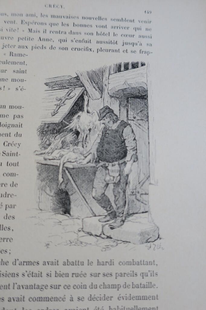 Die Bürger von Calais - Illustrierte Geschichte