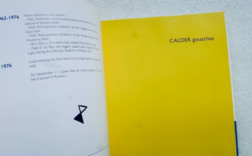 Calders Gouache-Werke