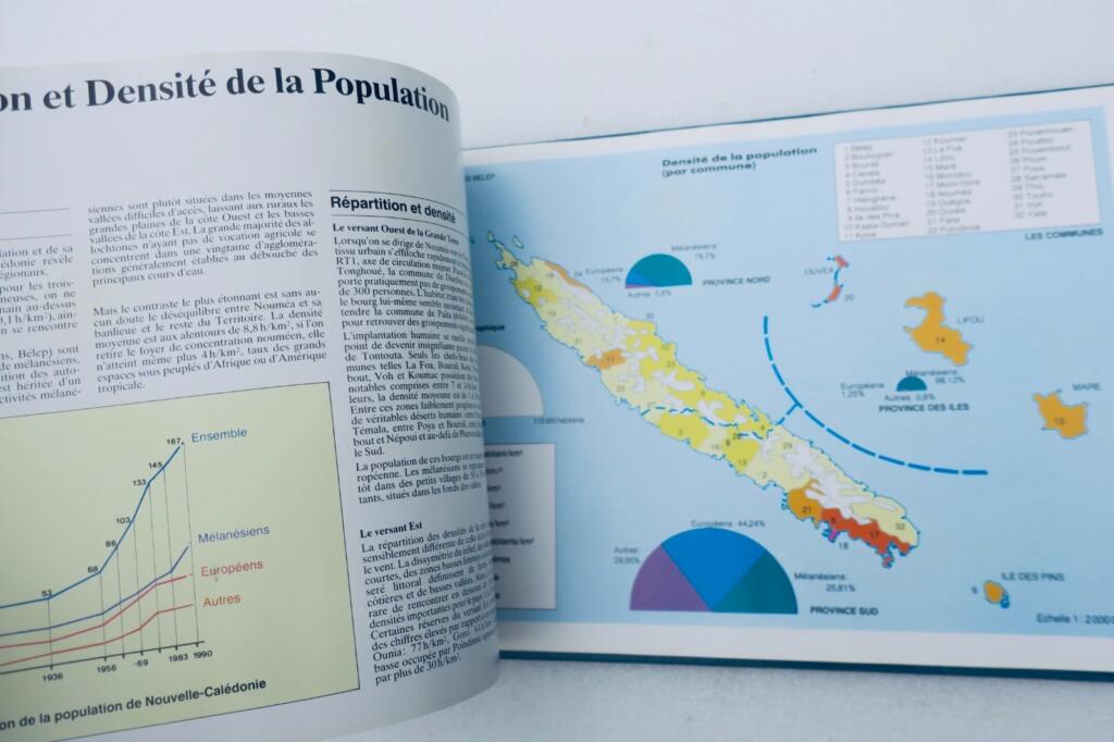 Comprehensive geographical and cultural mapping of New Caledonia