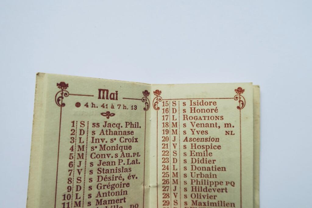 Mini 1909 Kalender