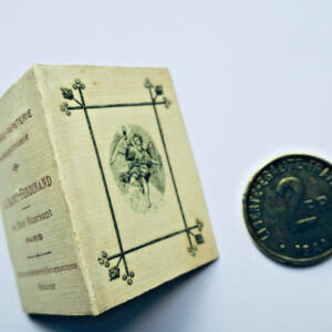 calendrier 1909 MINI 35 x 50 mm. petit calendrier BIJOU