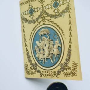 calendrier 1910 MINI 66 x 82 mm. Maison Siraudin BONBONS