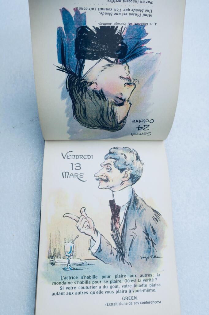 Künstlerische Karikaturen von 1914