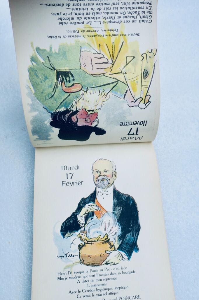 Künstlerische Karikaturen von 1914