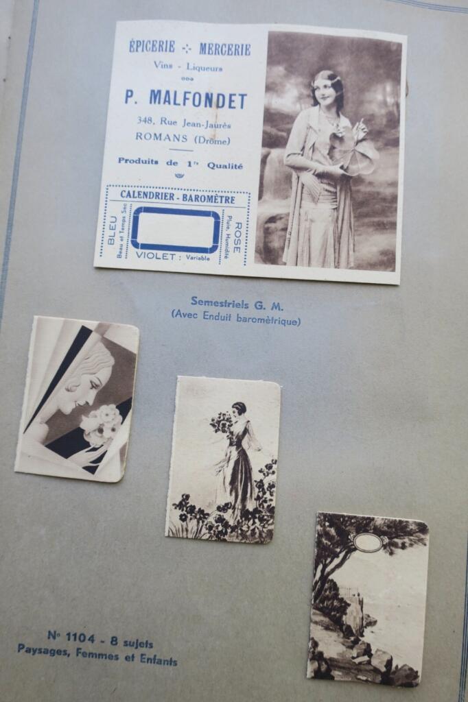 Musterkalender aus dem Jahr 1934