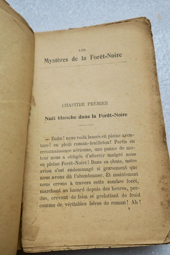 CAMI LES MYSTÈRES DE LA FORÊT NOIRE 1917