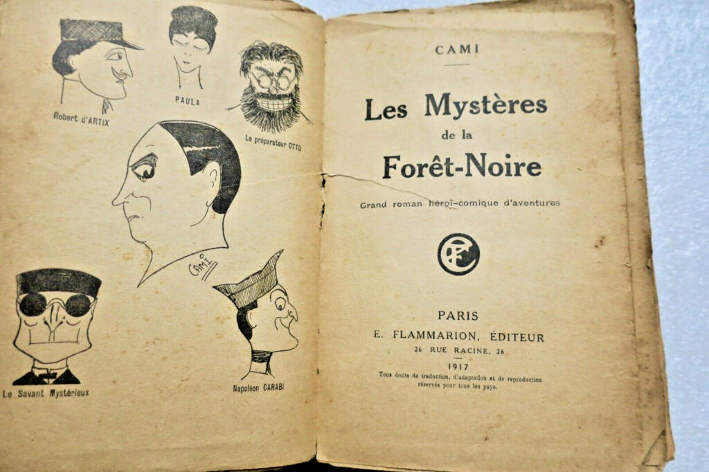 CAMI LES MYSTÈRES DE LA FORÊT NOIRE 1917