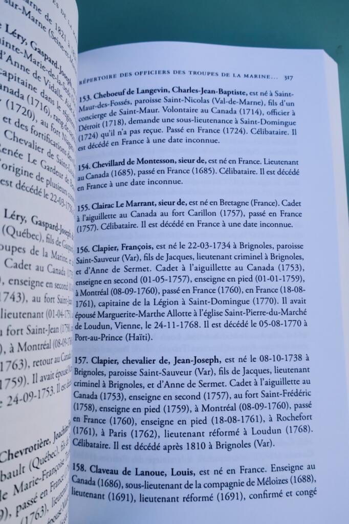 Marineofficiere im Kolonial-Kanada 1683-1760