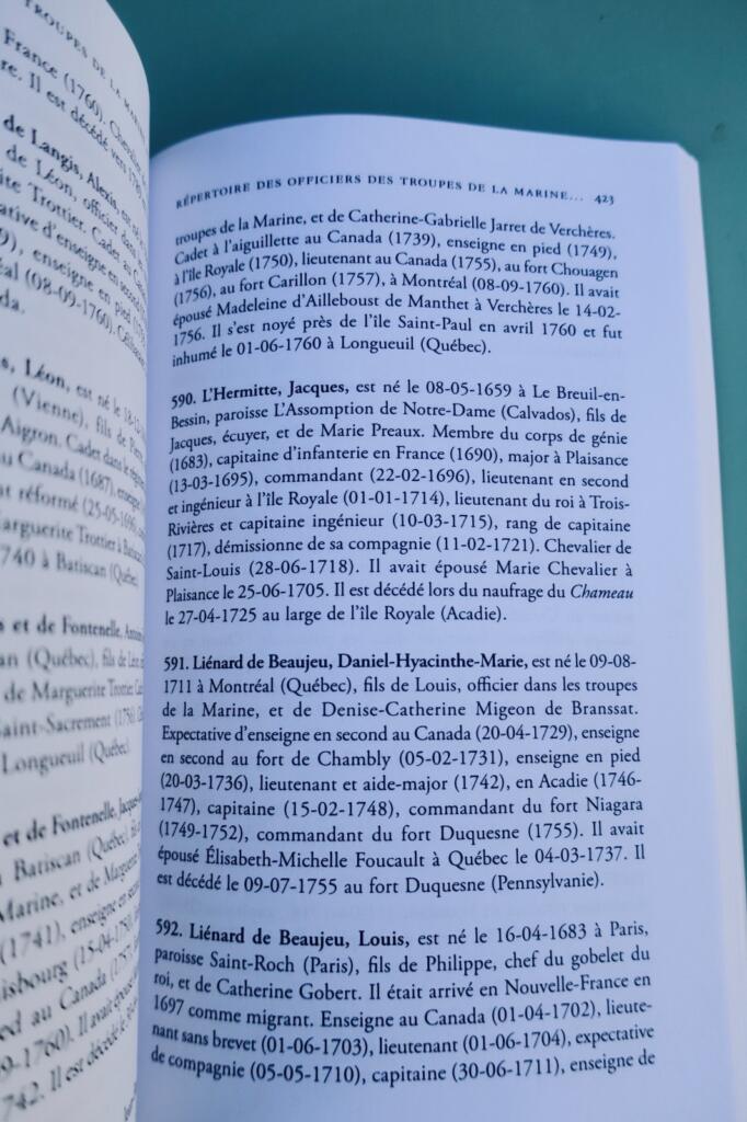 Marineofficiere im Kolonial-Kanada 1683-1760