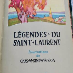 Canada SIMPSON Legendes du St.-Laurent Pacifique Canadien
