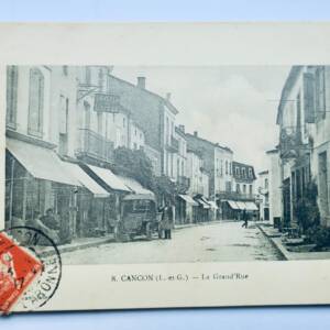 Cancon grand'rue 1917