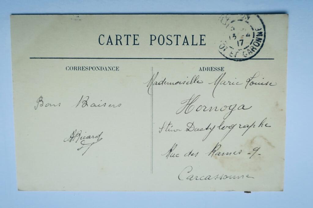 Cancon grand&rsquo;rue 1917
