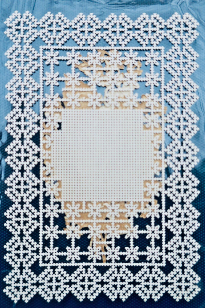 Canivet au bouquet 92 x 138 mm. authentique