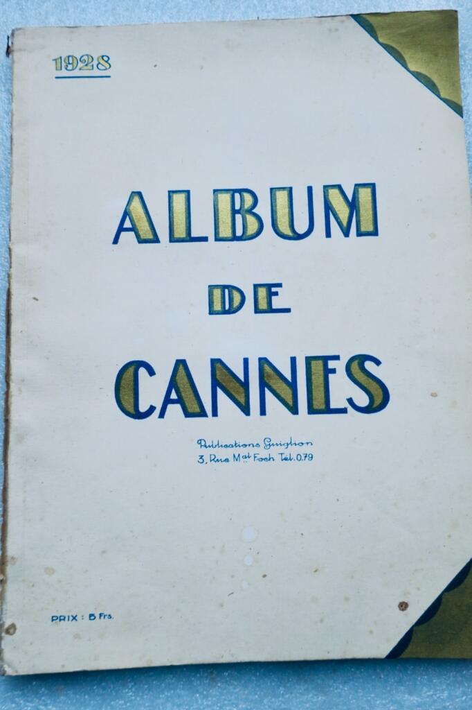 Rare 1928 Cannes Album