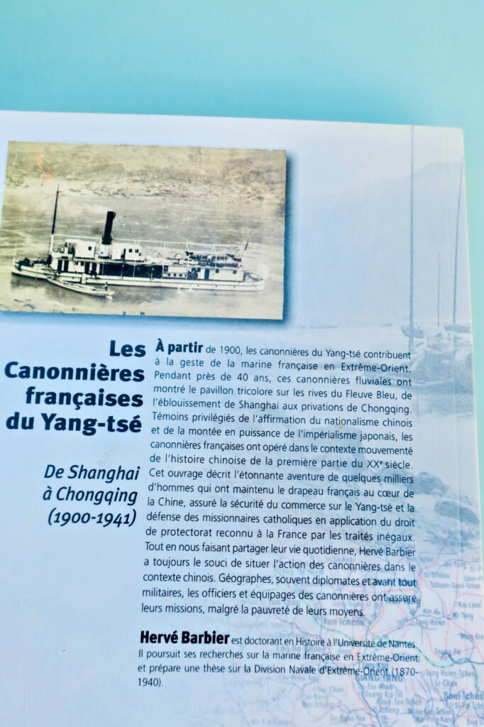 Französische Kanonenboote auf dem Jangtsekiang, 1900-1941
