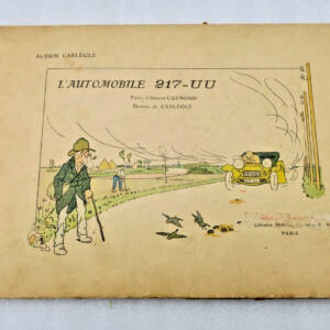 Carlègle - Edmond Cuénoud : L'Automobile 217 UU