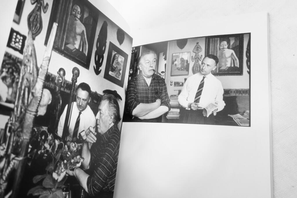 Tribute to André Breton with photographs