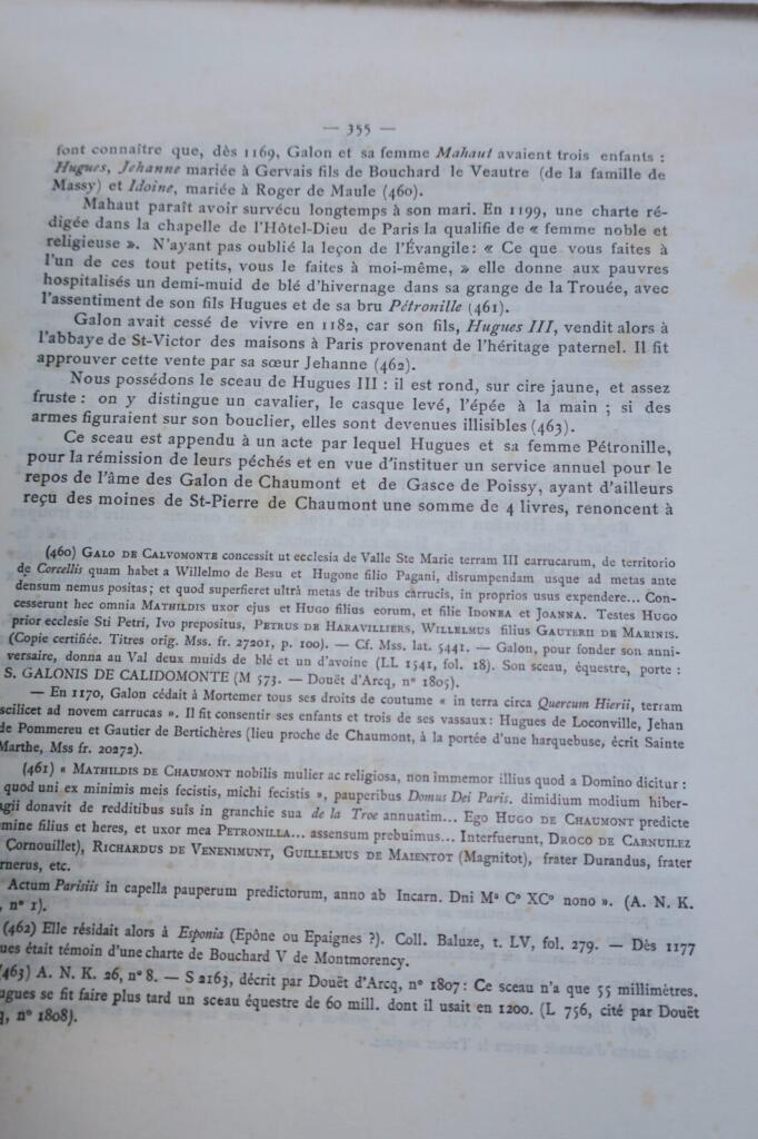 圣马丁修道院的历史记录